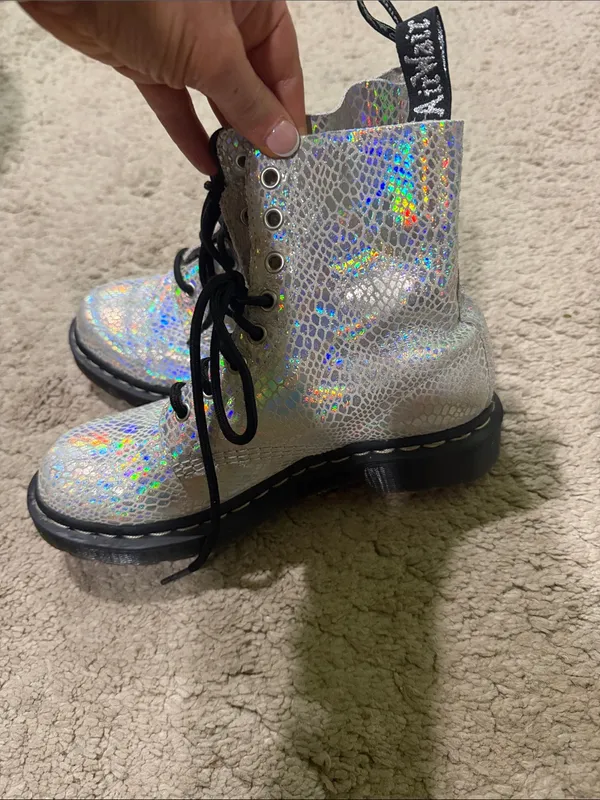 Dr Martens 1460 Pascal Multi
Glitter Boots size 7 EUC - Image 2