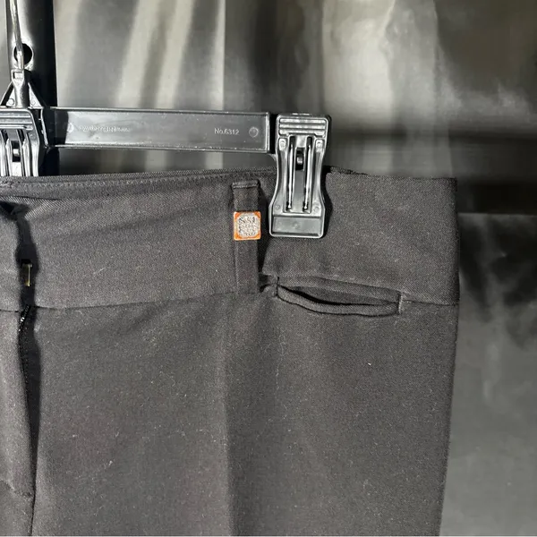 Anne Klein Black Flare Pants Sz M/ 10 - Image 6