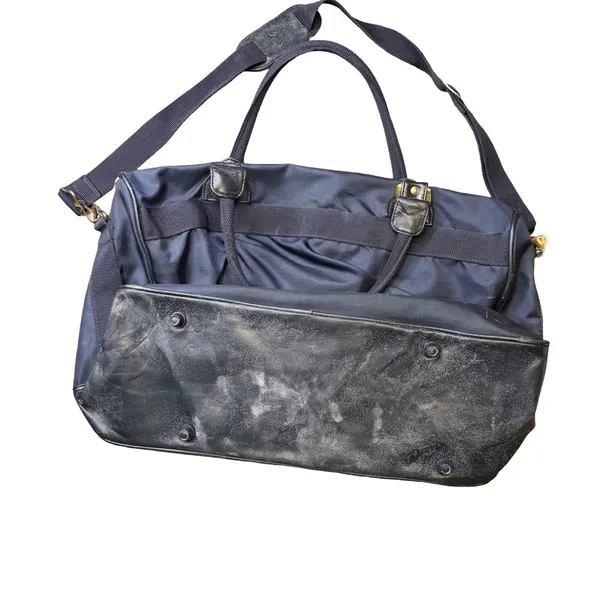 🧳 Vintage LEAT Nylon Travel Duffel Weekender Carry-On Shoulder‎ Bag 🧳 - Image 7