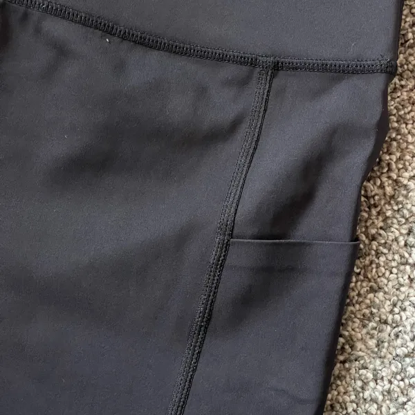 Black Women’s Biker Shorts Size L - Image 3