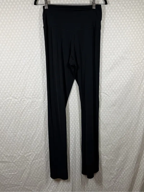 Aerie Offline Black High Rise Real Me Flare‎ Pants - Image 4