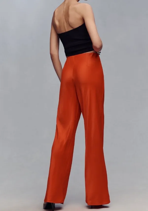 Anthropologie The Tilda Pull-On Wide-Leg Pants, Size M - Image 6