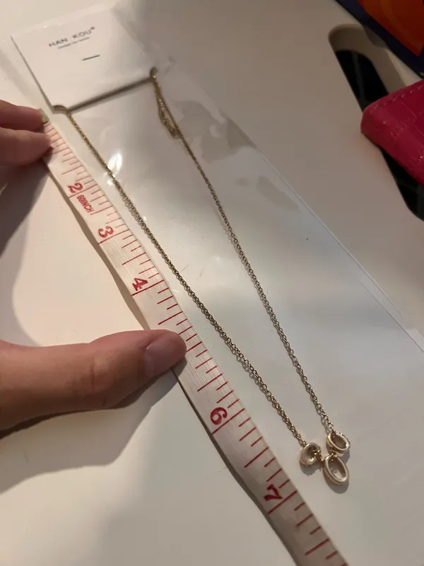 Gold ring pendant necklace women's fashion - Image 4
