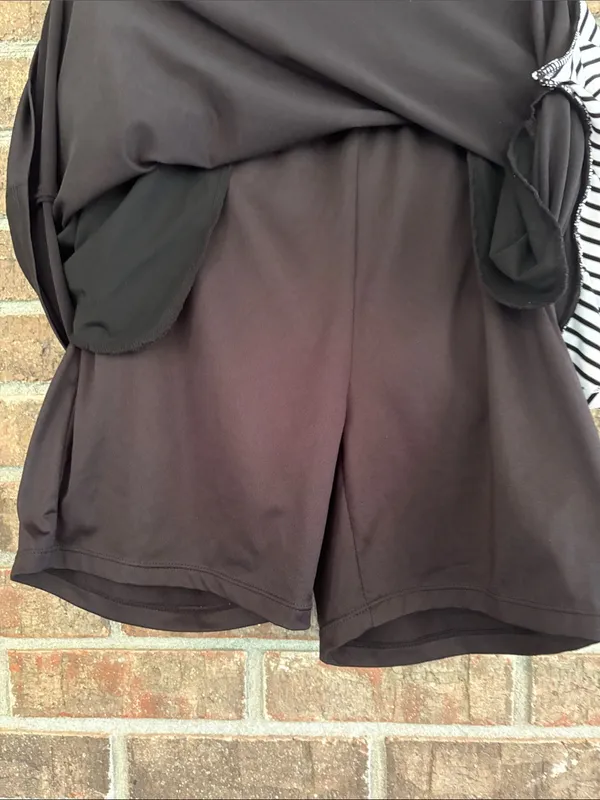 Black Women’s Skort with Striped Accent - Image 3