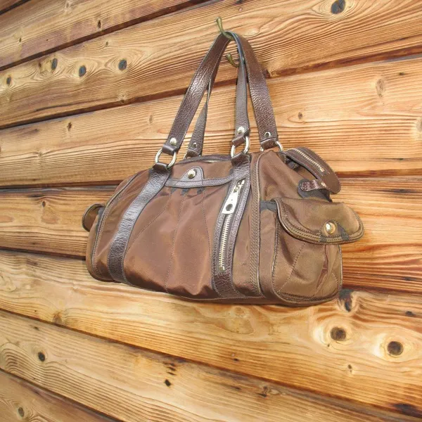 Celine Brown Satchel Bag - Image 4