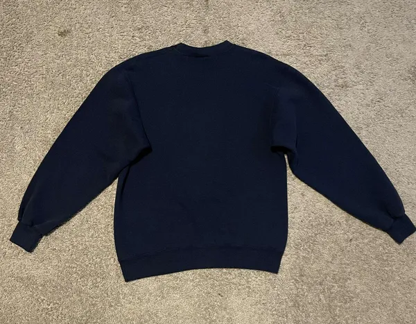 United States Navy Crewneck Sweater Blue Size M - Image 3