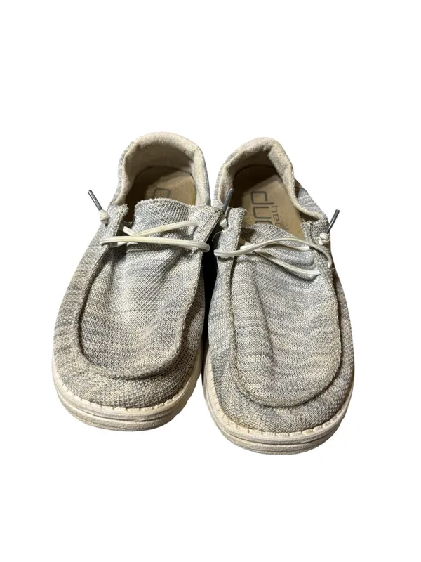 Hey Dude Wendy Stretch Glacier Gray Comfort Shoes Womens Size 10 - Image 2