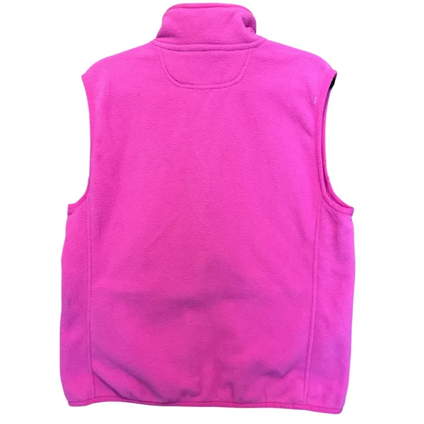 BTG Polo Golf Ralph Lauren Fleece Vest XL Pink Full Zip Layering Preppy Luxury - Image 4