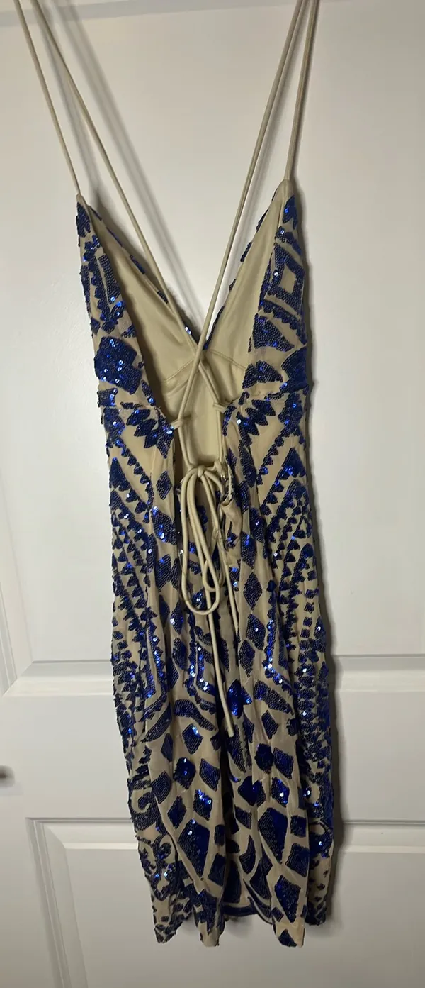 Main Strip Dress Sequin - Image 4