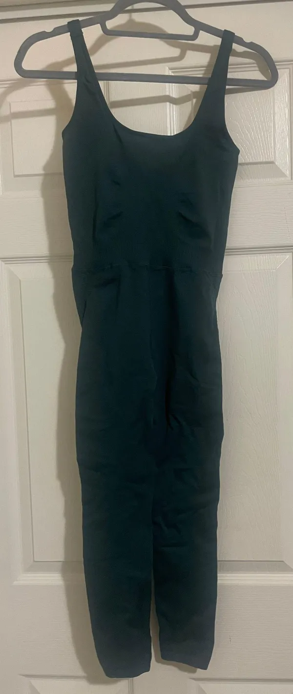 Free People Good Karma Onesie Green Vert - Image 3