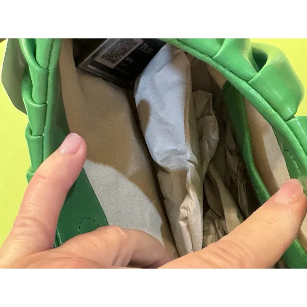 JW PEI Women Vegan Leather Gabbie Ruched Small Scrunched Hobo Bag Sport Green - Image 9