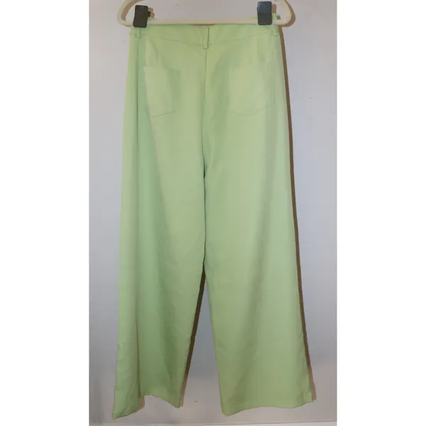 Cider Green Wide Leg Trousers Pants - Image 6