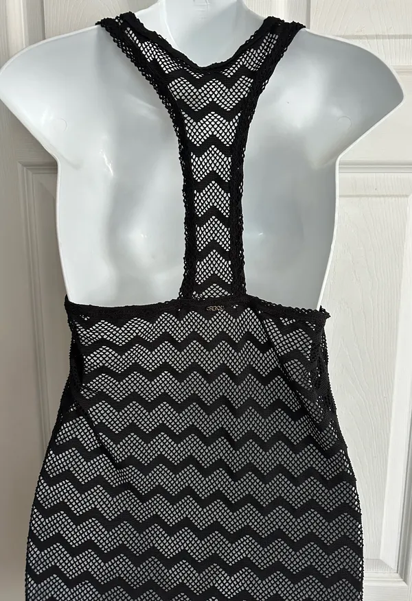 Roxy Black Swim Cover-Up No Size Tag (M) - Image 2