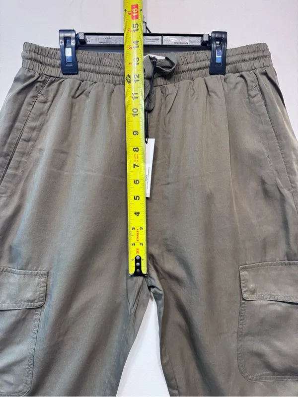 Martha Stewart Casual Cargo lightweight ankle pants 100% tencel nwt size medium - Image 3