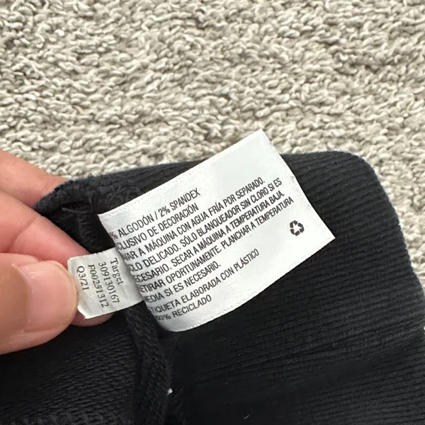 JoyLab Black Drawstring Joggers with Tapered Cuffs - Image 11
