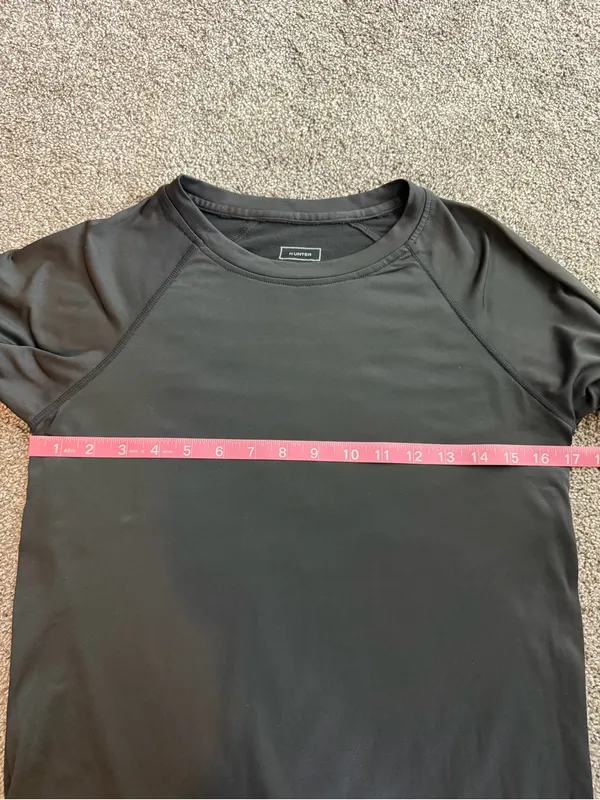 Hunter Women’s Black Base Layer Long Sleeve Performance Top Size Small - Image 5