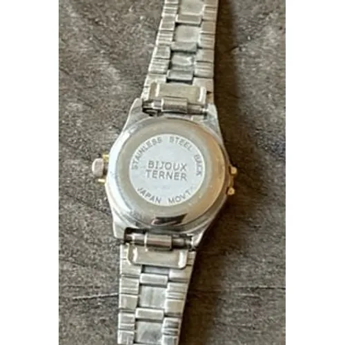 Women'S Bijoux Terner 2 Tone Quartz Watch Bracelet - Image 6