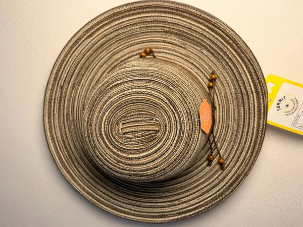CTR Summit Crushable Straw Hat Brown Mix M/L UPF 40+ Packable Sun Hat NWT - Image 11