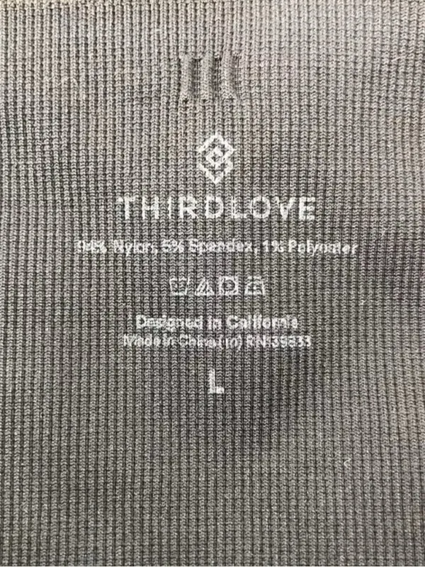 ThirdLove Seamless Bike Shorts Women’s Large Black Gray 2pc Bundle Loungewear - Image 7
