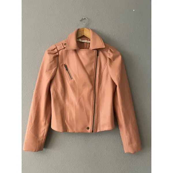 Marie‎ Oliver Faux Leather Moto Jacket - Image 7