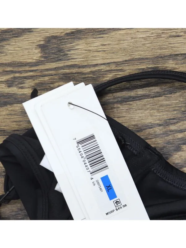 NWT DKNY Womens Molded Underwire Bikini Top Swim DIMTS401 Black XL - Image 5