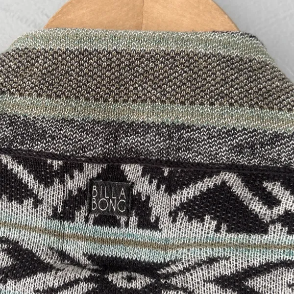 Billabong Drape Cardigan Size Large Aztec Boho Western Waterfall Coastal Cowgirl - Image 6