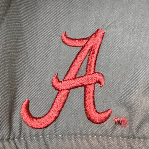 Columbia Alabama Crimson Tide Women‎ S Red Gray Full Zip Fleece Jacket Bama NCAA - Image 2
