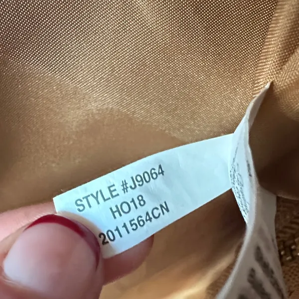 J Crew Zip Up Fleece Coat *IN TAN* - Image 6