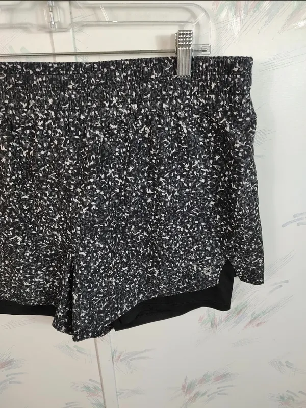 Rbx Active Black Printed Shorts - Image 3