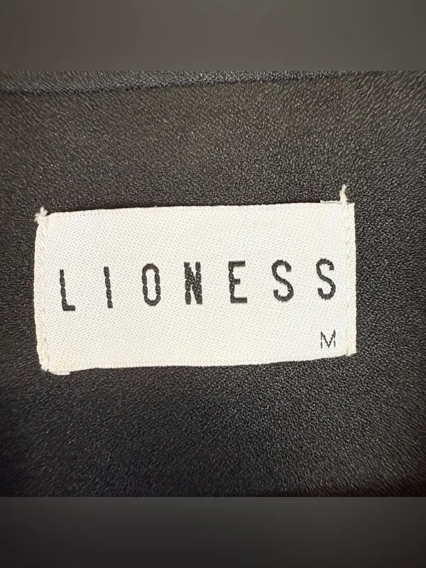 Lioness Palermo Blazer‎ Black Double Breasted Size Medium - Image 11