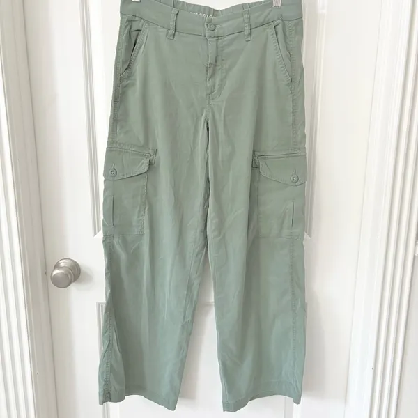 American Eagle Outfitters Sage Cargo Pants - Image 2