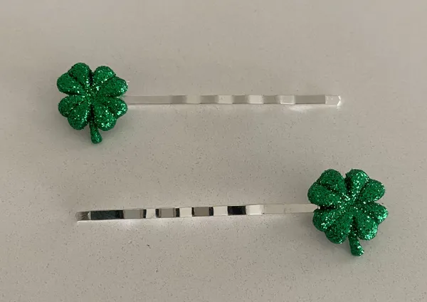 Handmade New St Patrick’s Day hair pin Clip - Image 3