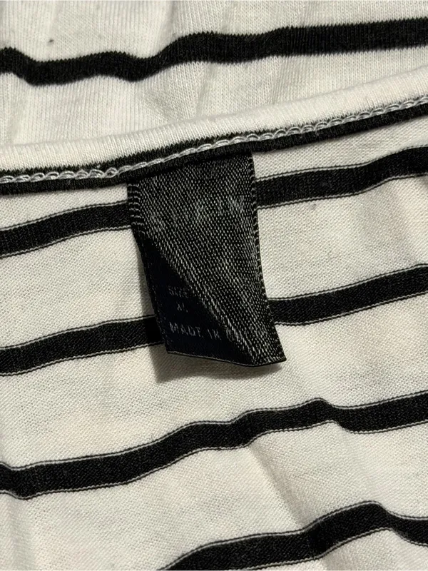 SHEIN Women’s Black & White Striped Romper - Image 3