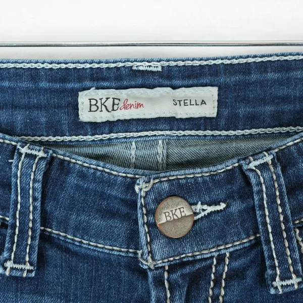 BKE Denim Jeans Womens‎ 26Rx31.5 Fits (30x31) Stella Skinny Stretch Low Rise - Image 6