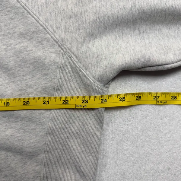 Vuori Restore Oversized Crewneck Sweatshirt Heather Gray XS - Image 7