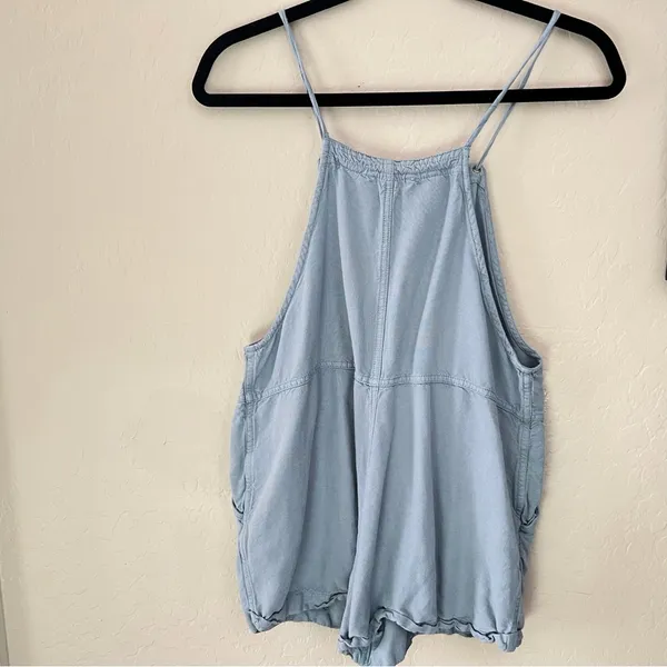 Aeropostale Light Blue Overall Jumper - Image 2