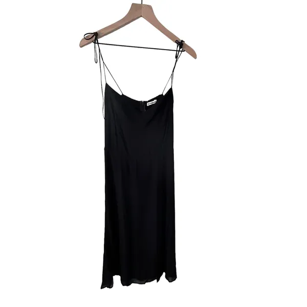 Reformation Juliette Sleeveless Midi Dress in Black Size 12 NWT - Image 8