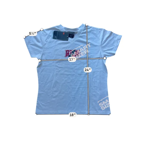 Nike Dri-FIT RUN Graphic V-Neck T-Shirt White Womens Small NEW NWT RN56323 - Image 5