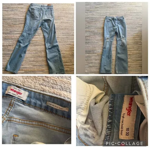 Classic wrangler hi rise jeans - Image 2