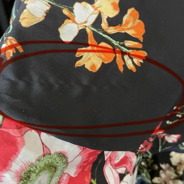 LuLaRoe Duster Cardigan Medium Floral - Image 8