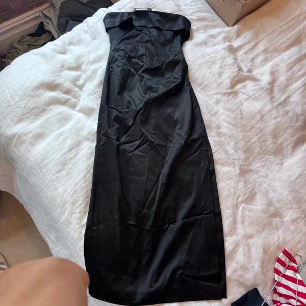 Exclusive Satin Dress - Image 6