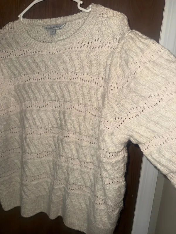Ophelia Roe Cream Sweater - Image 2