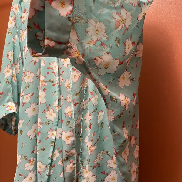 large kimono lightweight. EUC. Green - Image 2