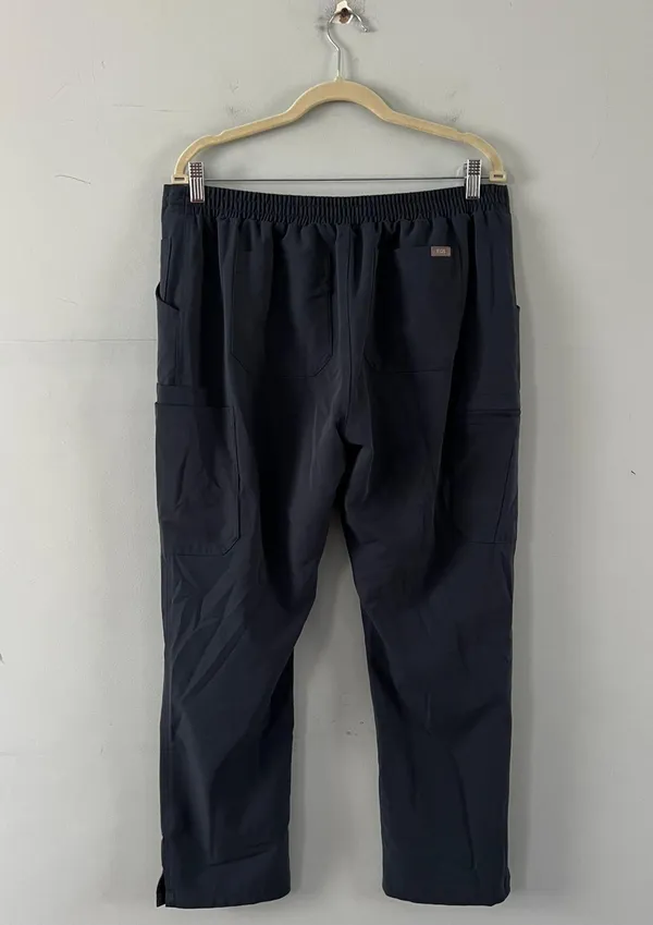 FIGS Yola FIONx Straight Leg Skinny Blue Scrub Pants - Image 3