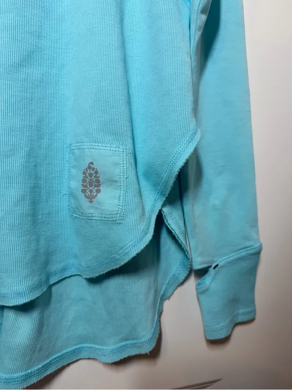 Free People Movement Simply Layer Open Back Top in Blue Glow - Image 5