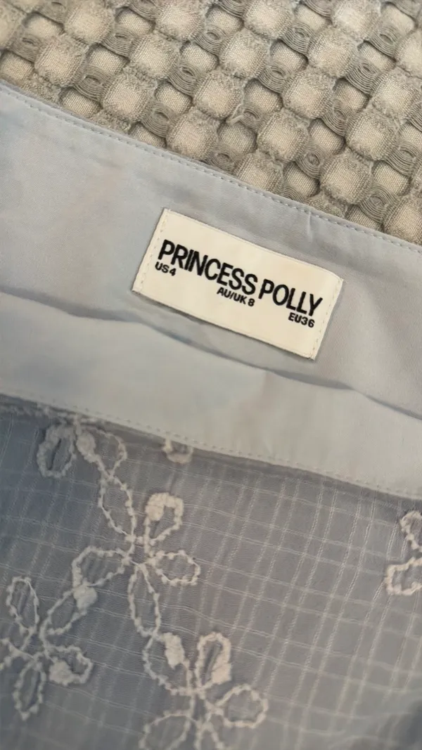Princess Polly Blue Summer Skirt - Image 2