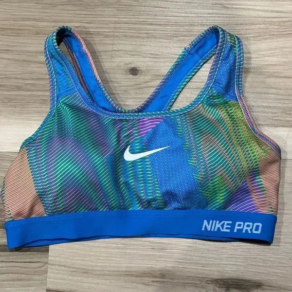 Nike Pro Classic Padded Frequency Women Sports Bra Women’s Small - Image 2