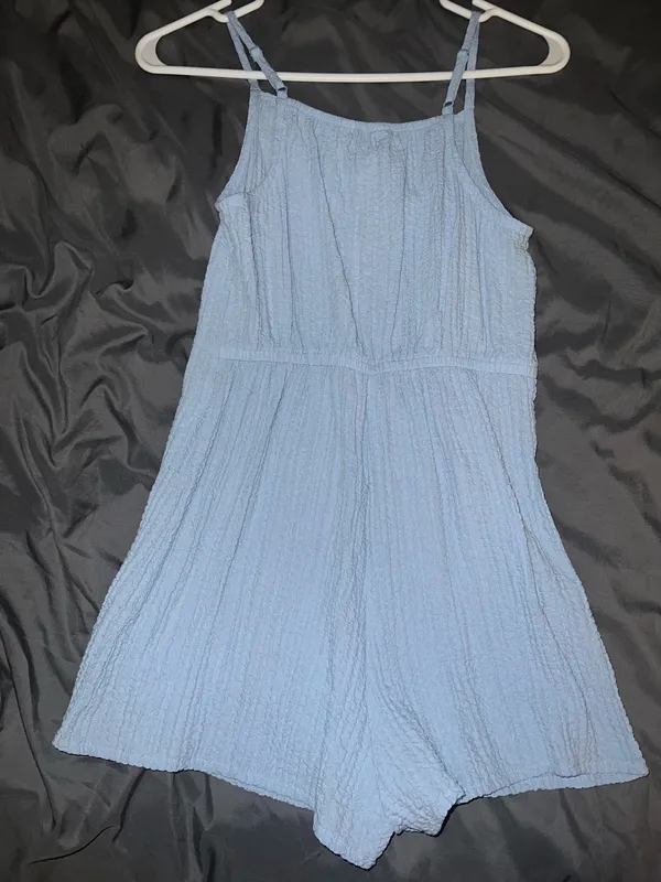 H&M Light Blue Romper - Image 3