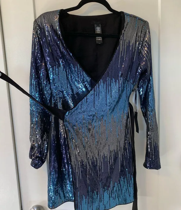Revolve Sequin Mini Dress - Image 2