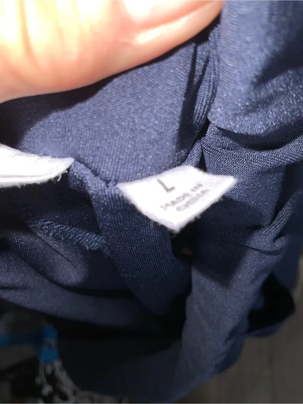 Westbound Navy Pull‑Tie Skort With Pockets Large - Image 9